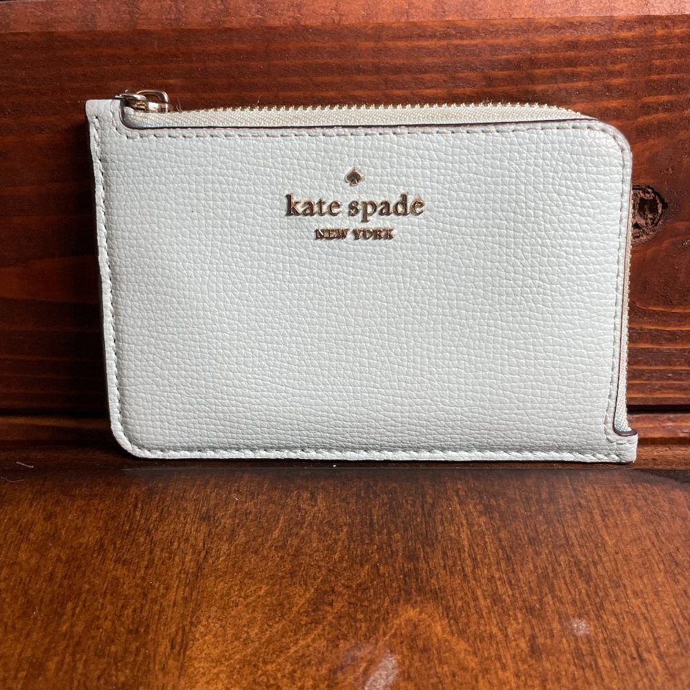 Baby Blue Kate Spade Keychain Wallet